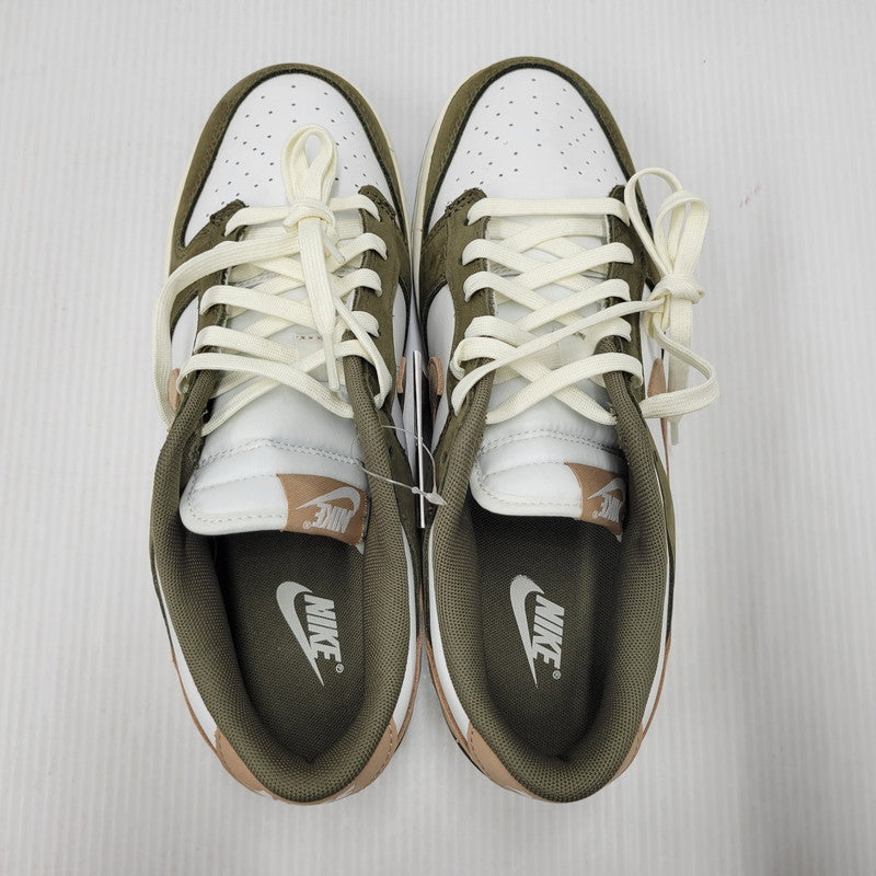 【中古美品】【メンズ】 NIKE ナイキ DUNK LOW RETRO PRM FQ8250-200 ダンク ロー レトロ プレミアム スニーカー シューズ 靴 160-251123-as-04-izu サイズ：28cm カラー：MEDIUM OLIVE/HEMP-SUMMIT WHITE 万代Net店