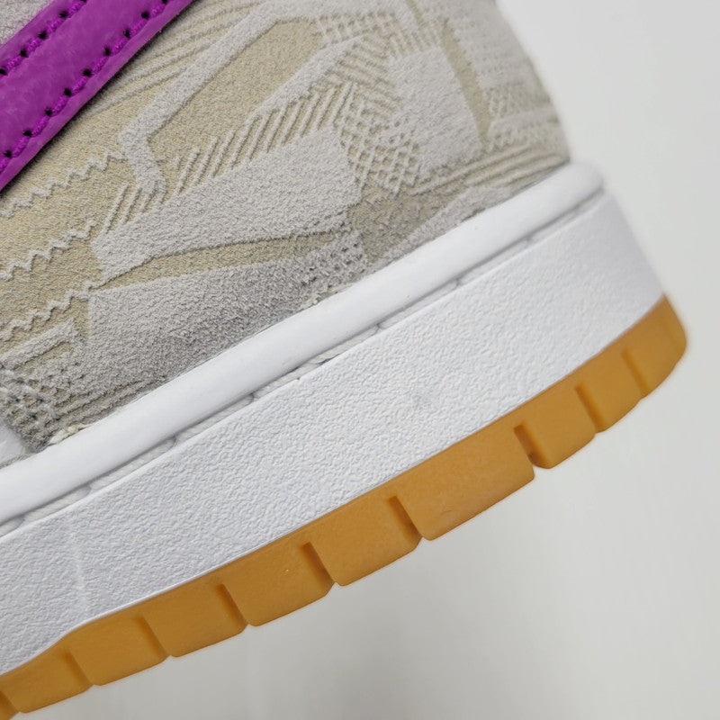 【中古美品】【メンズ】 NIKE SB ナイキエスビー × RAYSSA LEAL ライッサ レアウ DUNK LOW PRM RL FZ5251-001 ダンク ロー プレミアム RL スニーカー シューズ 靴 160-251123-as-03-izu サイズ：28cm カラー：PURE PLATINUM/DEEP ROYAL BLUE 万代Net店