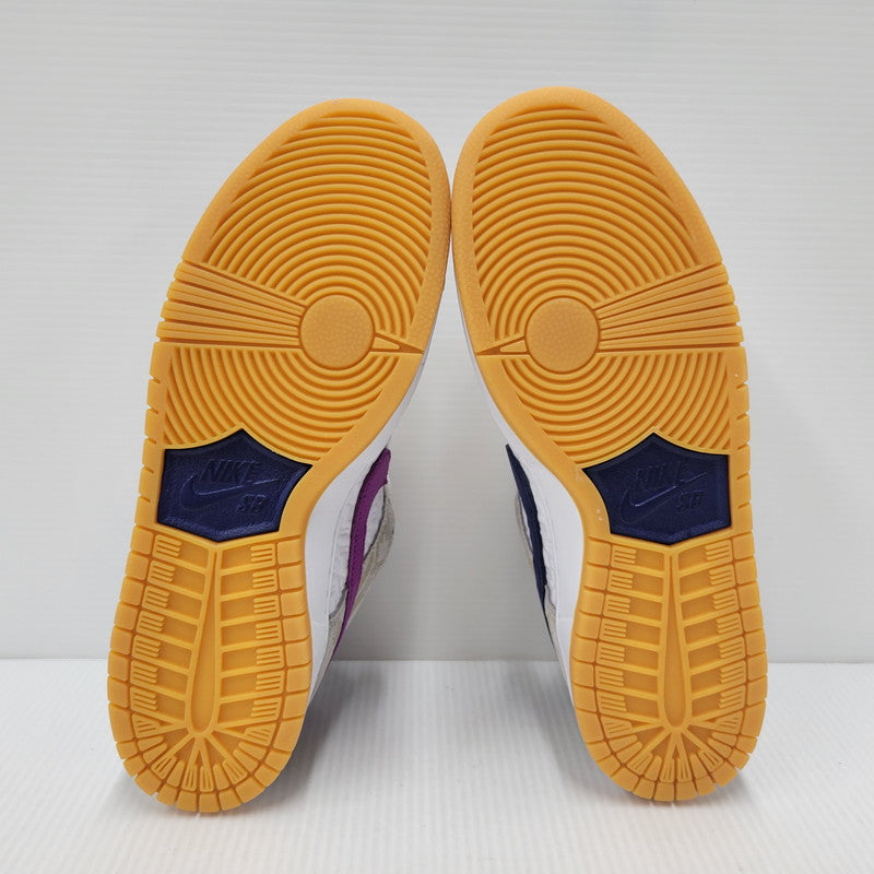 【中古美品】【メンズ】 NIKE SB ナイキエスビー × RAYSSA LEAL ライッサ レアウ DUNK LOW PRM RL FZ5251-001 ダンク ロー プレミアム RL スニーカー シューズ 靴 160-251123-as-03-izu サイズ：28cm カラー：PURE PLATINUM/DEEP ROYAL BLUE 万代Net店