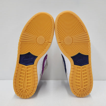 【中古美品】【メンズ】 NIKE SB ナイキエスビー × RAYSSA LEAL ライッサ レアウ DUNK LOW PRM RL FZ5251-001 ダンク ロー プレミアム RL スニーカー シューズ 靴 160-251123-as-03-izu サイズ：28cm カラー：PURE PLATINUM/DEEP ROYAL BLUE 万代Net店