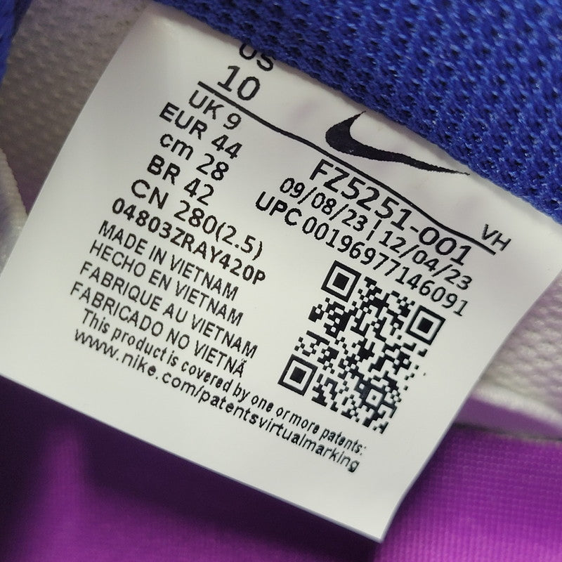 【中古美品】【メンズ】 NIKE SB ナイキエスビー × RAYSSA LEAL ライッサ レアウ DUNK LOW PRM RL FZ5251-001 ダンク ロー プレミアム RL スニーカー シューズ 靴 160-251123-as-03-izu サイズ：28cm カラー：PURE PLATINUM/DEEP ROYAL BLUE 万代Net店