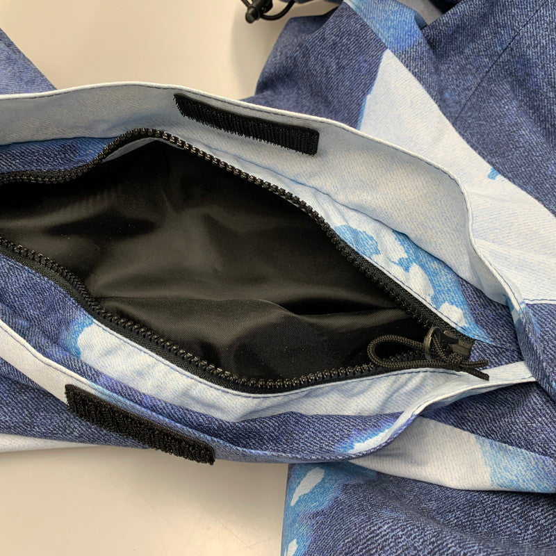 【中古品】【メンズ】 Supreme シュプリーム × THE NORTH FACE ザ・ノースフェイス BLEACHED DENIM PRINT MOUNTAIN JACKET NP52100I ブリーチド デニム プリント マウンテン ジャケット アウター 149-251124-as-09-izu サイズ：M カラー：インディゴ 万代Net店