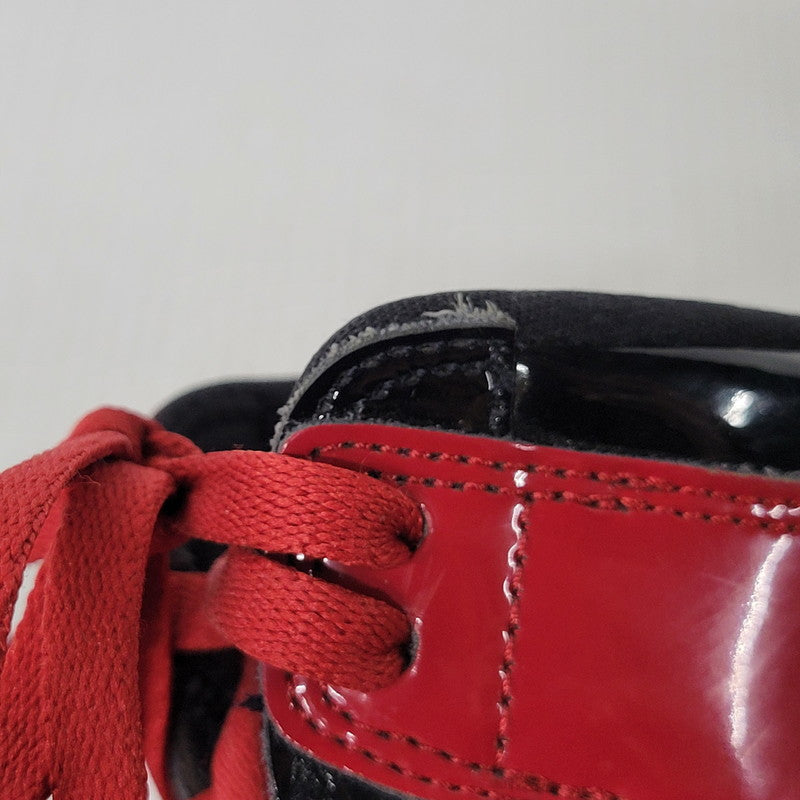 【中古品】【メンズ】 NIKE ナイキ AIR JORDAN 1 RETRO HIGH OG 555088-063 エア ジョーダン 1 レトロ ハイ OG スニーカー シューズ 靴 160-251124-as-06-izu サイズ：27cm カラー：BLACK/VARSITY RED-WHITE 万代Net店