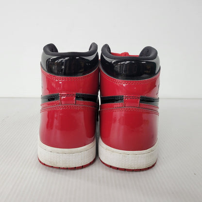 【中古品】【メンズ】 NIKE ナイキ AIR JORDAN 1 RETRO HIGH OG 555088-063 エア ジョーダン 1 レトロ ハイ OG スニーカー シューズ 靴 160-251124-as-06-izu サイズ：27cm カラー：BLACK/VARSITY RED-WHITE 万代Net店