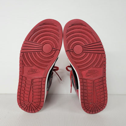 【中古品】【メンズ】 NIKE ナイキ AIR JORDAN 1 RETRO HIGH OG 555088-063 エア ジョーダン 1 レトロ ハイ OG スニーカー シューズ 靴 160-251124-as-06-izu サイズ：27cm カラー：BLACK/VARSITY RED-WHITE 万代Net店