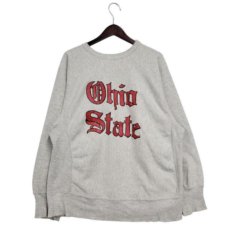 【中古品】【メンズ】 Champion チャンピオン REVERSE WEAVE OHIO STATE SWEATSHIRT リバースウィーブ スウェットシャツ トレーナー 長袖 トップス 146-251209-as-02-izu カラー：グレー 万代Net店