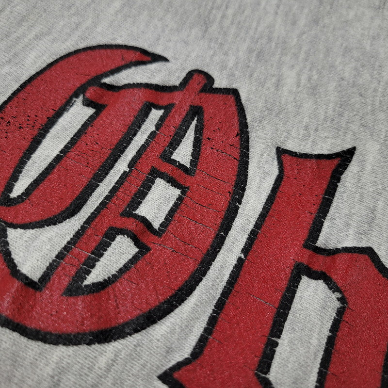 【中古品】【メンズ】 Champion チャンピオン REVERSE WEAVE OHIO STATE SWEATSHIRT リバースウィーブ スウェットシャツ トレーナー 長袖 トップス 146-251209-as-02-izu カラー：グレー 万代Net店