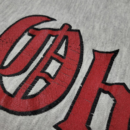 【中古品】【メンズ】 Champion チャンピオン REVERSE WEAVE OHIO STATE SWEATSHIRT リバースウィーブ スウェットシャツ トレーナー 長袖 トップス 146-251209-as-02-izu カラー：グレー 万代Net店