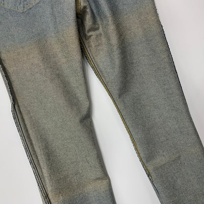 【中古美品】【メンズ】 LEE RIDERS リー ライダース BELL BOTTOMS E521-1165 202 ベルボトム デニム パンツ ボトムス 157-251125-as-13-izu サイズ：34×34 カラー：インディゴ 万代Net店