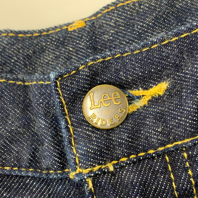 【中古美品】【メンズ】 LEE RIDERS リー ライダース BELL BOTTOMS E521-1165 202 ベルボトム デニム パンツ ボトムス 157-251125-as-13-izu サイズ：34×34 カラー：インディゴ 万代Net店