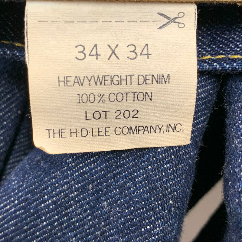 【中古美品】【メンズ】 LEE RIDERS リー ライダース BELL BOTTOMS E521-1165 202 ベルボトム デニム パンツ ボトムス 157-251125-as-13-izu サイズ：34×34 カラー：インディゴ 万代Net店