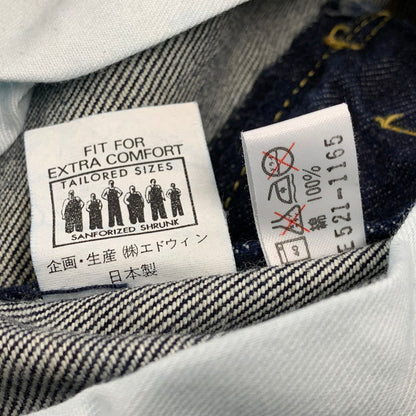 【中古美品】【メンズ】 LEE RIDERS リー ライダース BELL BOTTOMS E521-1165 202 ベルボトム デニム パンツ ボトムス 157-251125-as-13-izu サイズ：34×34 カラー：インディゴ 万代Net店