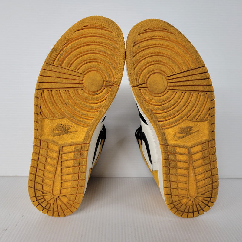 【中古品】【メンズ】 NIKE ナイキ AIR JORDAN 1 RETRO HIGH OG 555088-711 エア ジョーダン 1 レトロ ハイ OG スニーカー シューズ 靴 160-251124-as-07-izu サイズ：28.5cm カラー：TAXI/BLACK-SAIL 万代Net店