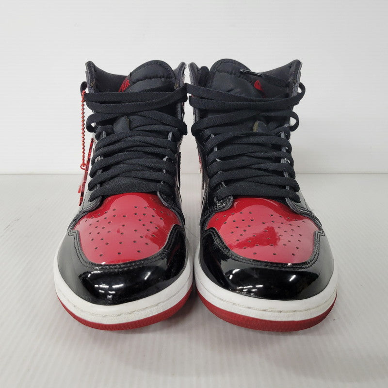 【中古品】【メンズ】 NIKE ナイキ AIR JORDAN 1 RETRO HIGH OG 555088-063 エア ジョーダン 1 レトロ ハイ OG スニーカー シューズ 靴 160-251124-as-08-izu サイズ：28.5cm カラー：BLACK/VARSITY RED-WHITE 万代Net店