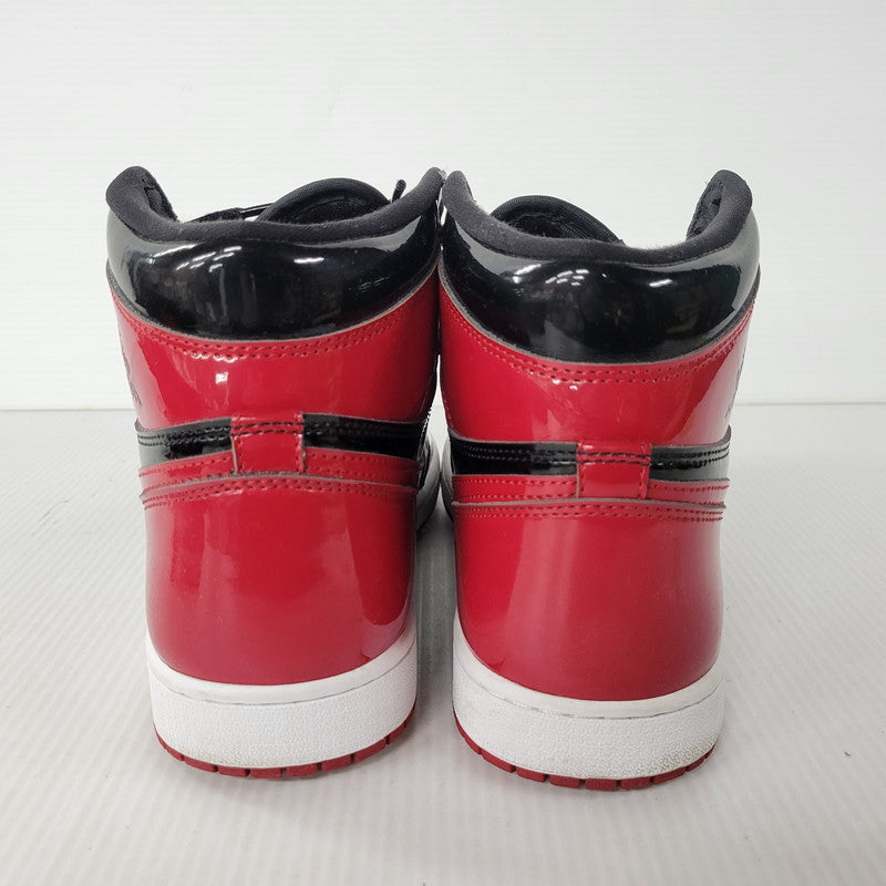 【中古品】【メンズ】 NIKE ナイキ AIR JORDAN 1 RETRO HIGH OG 555088-063 エア ジョーダン 1 レトロ ハイ OG スニーカー シューズ 靴 160-251124-as-08-izu サイズ：28.5cm カラー：BLACK/VARSITY RED-WHITE 万代Net店