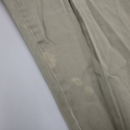 【現状渡し品】【メンズ】 Polo by Ralph Lauren ポロバイラルフローレン WIDE CHINO PANTS ワイド チノパンツ ボトムス 157-251203-as-19-izu サイズ：36×32 カラー：カーキ系 万代Net店