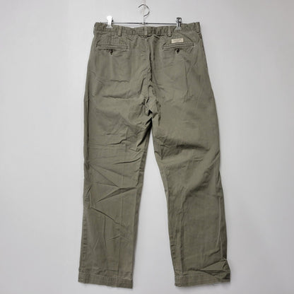 【現状渡し品】【メンズ】 Polo by Ralph Lauren ポロバイラルフローレン WIDE CHINO PANTS ワイド チノパンツ ボトムス 157-251203-as-19-izu サイズ：36×32 カラー：カーキ系 万代Net店