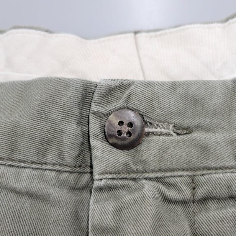 【現状渡し品】【メンズ】 Polo by Ralph Lauren ポロバイラルフローレン WIDE CHINO PANTS ワイド チノパンツ ボトムス 157-251203-as-19-izu サイズ：36×32 カラー：カーキ系 万代Net店