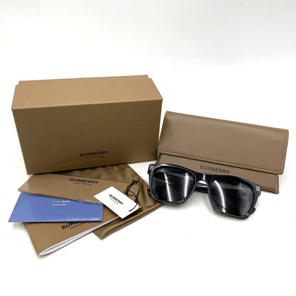 【中古品】【メンズ/レディース】 BURBERRY LONDON ENGLAND バーバリー ロンドン イングランド B 4348-F SUNGLASSES サングラス 183-251124-ya-25-izu サイズ：54口21-145 カラー：ブラック 万代Net店