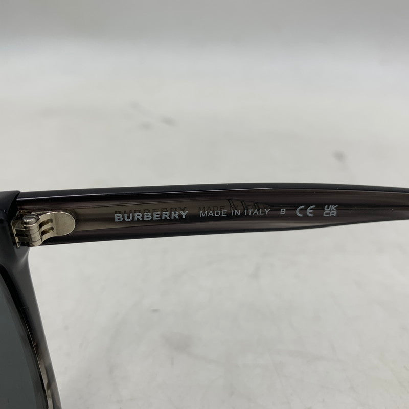【中古品】【メンズ/レディース】 BURBERRY LONDON ENGLAND バーバリー ロンドン イングランド B 4348-F SUNGLASSES サングラス 183-251124-ya-25-izu サイズ：54口21-145 カラー：ブラック 万代Net店