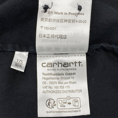【中古品】【メンズ】 CARHARTT WIP カーハートダブリューアイピー S/S ABLAZE SHIRT I033690 ショートスリーブ アブレイズ シャツ 半袖 トップス 142-251202-as-19-izu サイズ：M カラー：ブラック 万代Net店
