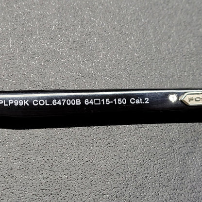【中古品】【メンズ】 SPLP99K COL.64700B SUNGLASSES サングラス 203-251203-cs-27-izu サイズ：64口15-150 カラー：ブラック 万代Net店