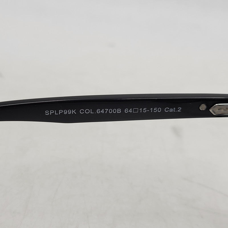 【中古品】【メンズ】 SPLP99K COL.64700B SUNGLASSES サングラス 203-251203-cs-27-izu サイズ：64口15-150 カラー：ブラック 万代Net店