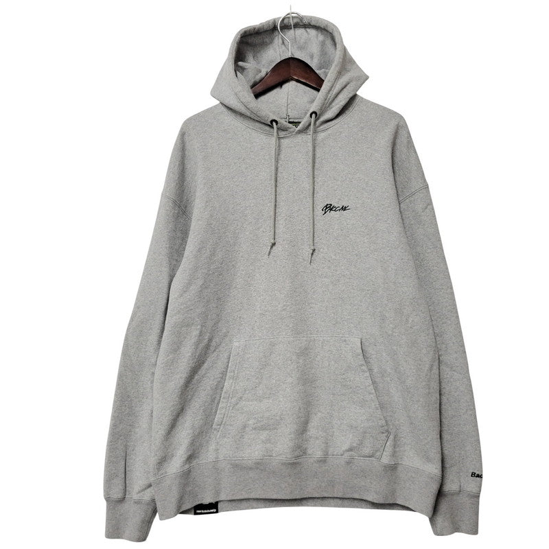 【中古品】【メンズ】 Back Channel バックチャンネル HOODED SWEATSHIRT フーデッド スウェットシャツ パーカー 長袖 トップス 142-251203-as-14-izu サイズ：L カラー：グレー 万代Net店