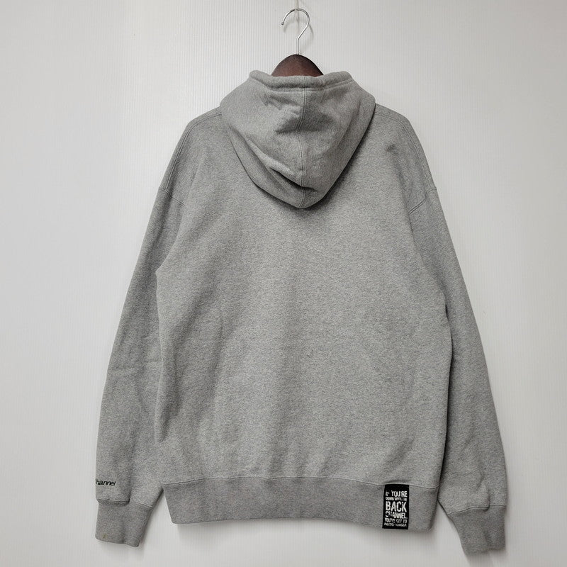 【中古品】【メンズ】 Back Channel バックチャンネル HOODED SWEATSHIRT フーデッド スウェットシャツ パーカー 長袖 トップス 142-251203-as-14-izu サイズ：L カラー：グレー 万代Net店