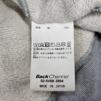 【中古品】【メンズ】 Back Channel バックチャンネル HOODED SWEATSHIRT フーデッド スウェットシャツ パーカー 長袖 トップス 142-251203-as-14-izu サイズ：L カラー：グレー 万代Net店