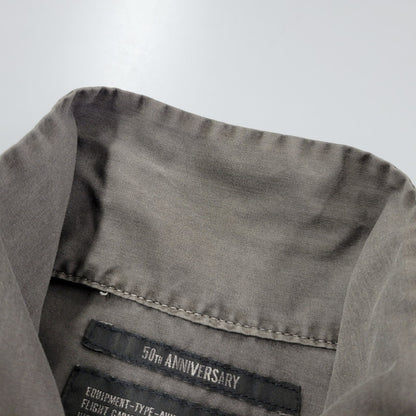 【中古品】【メンズ】 AVIREX アヴィレックス FADED WORK SHIRT 783-5123012 フェイド ワークシャツ 半袖 トップス 145-251203-as-06-izu サイズ：L カラー：ブラウン系 万代Net店