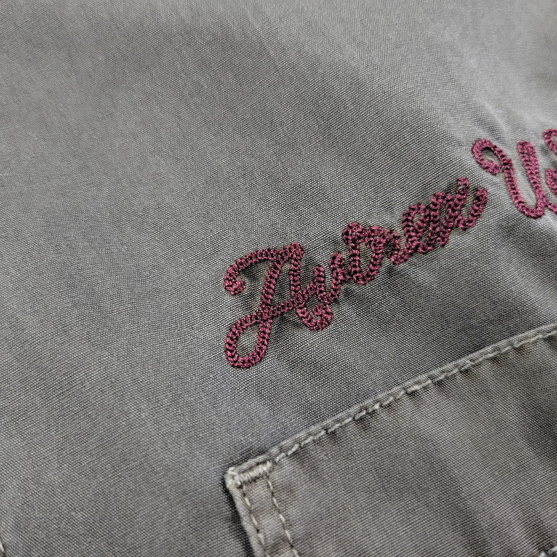 【中古品】【メンズ】 AVIREX アヴィレックス FADED WORK SHIRT 783-5123012 フェイド ワークシャツ 半袖 トップス 145-251203-as-06-izu サイズ：L カラー：ブラウン系 万代Net店