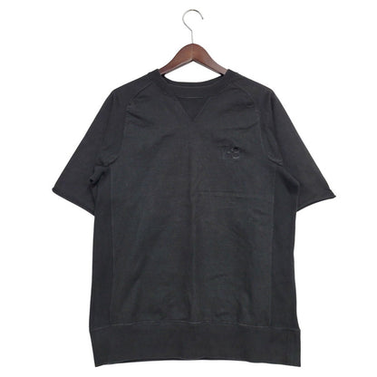【中古品】【メンズ】 Y-3 ワイスリー BACK LOGO SS SWEAT SHIRT バックロゴ ショートスリーブ スウェットシャツ 半袖 トップス 140-251207-as-21-izu サイズ：M カラー：ブラック 万代Net店