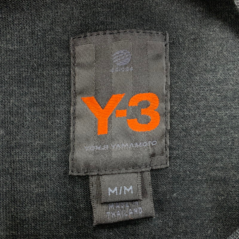 【中古品】【メンズ】 Y-3 ワイスリー BACK LOGO SS SWEAT SHIRT バックロゴ ショートスリーブ スウェットシャツ 半袖 トップス 140-251207-as-17-izu サイズ：M カラー：ブラック 万代Net店
