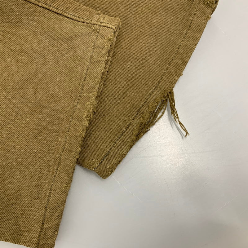 【現状渡し品】【メンズ】 Levi's リーバイス COLOR DENIM PANTS 501-0649 カラーデニムパンツ USA製 554刻印 ボトムス 157-251125-as-12-izu サイズ：34×32 カラー：オリーブ 万代Net店