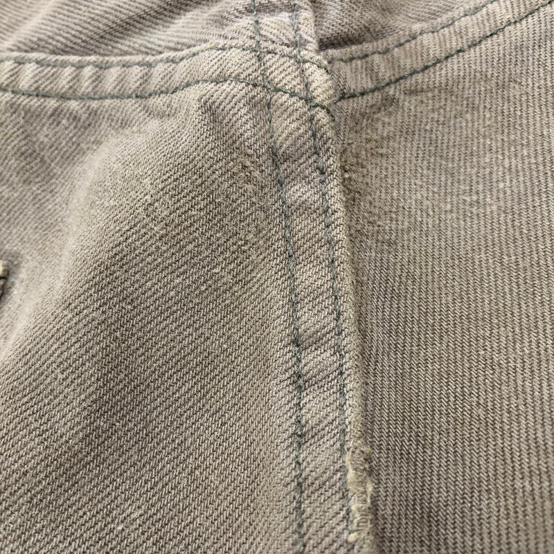 【現状渡し品】【メンズ】 Levi's リーバイス COLOR DENIM PANTS 501-0649 カラーデニムパンツ USA製 554刻印 ボトムス 157-251125-as-12-izu サイズ：34×32 カラー：オリーブ 万代Net店