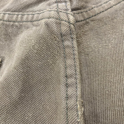 【現状渡し品】【メンズ】 Levi's リーバイス COLOR DENIM PANTS 501-0649 カラーデニムパンツ USA製 554刻印 ボトムス 157-251125-as-12-izu サイズ：34×32 カラー：オリーブ 万代Net店