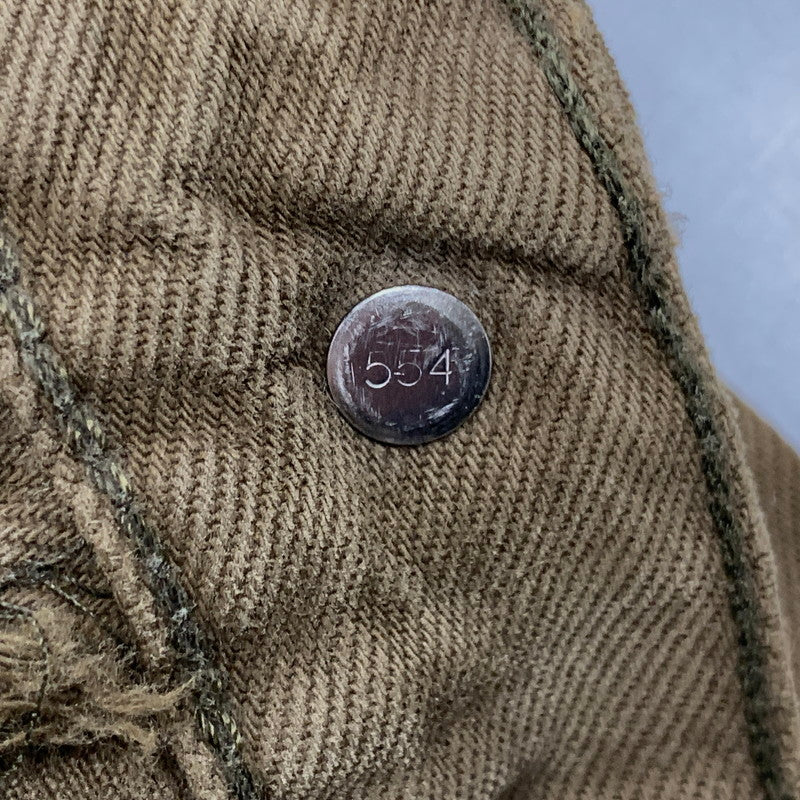 【現状渡し品】【メンズ】 Levi's リーバイス COLOR DENIM PANTS 501-0649 カラーデニムパンツ USA製 554刻印 ボトムス 157-251125-as-12-izu サイズ：34×32 カラー：オリーブ 万代Net店