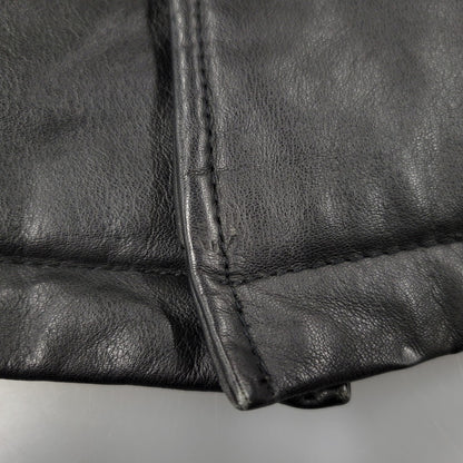 【中古品】【メンズ】 UNKNOWN DESTINATION アンノウン ディスティネーション EMBK-16 LEATHER COAT レザー コート アウター 146-251203-cs-10-izu サイズ：S カラー：ブラック 万代Net店