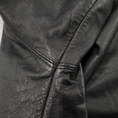 【中古品】【メンズ】 UNKNOWN DESTINATION アンノウン ディスティネーション EMBK-16 LEATHER COAT レザー コート アウター 146-251203-cs-10-izu サイズ：S カラー：ブラック 万代Net店