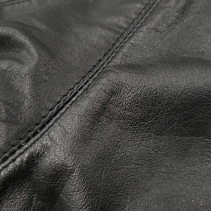 【中古品】【メンズ】 UNKNOWN DESTINATION アンノウン ディスティネーション EMBK-16 LEATHER COAT レザー コート アウター 146-251203-cs-10-izu サイズ：S カラー：ブラック 万代Net店