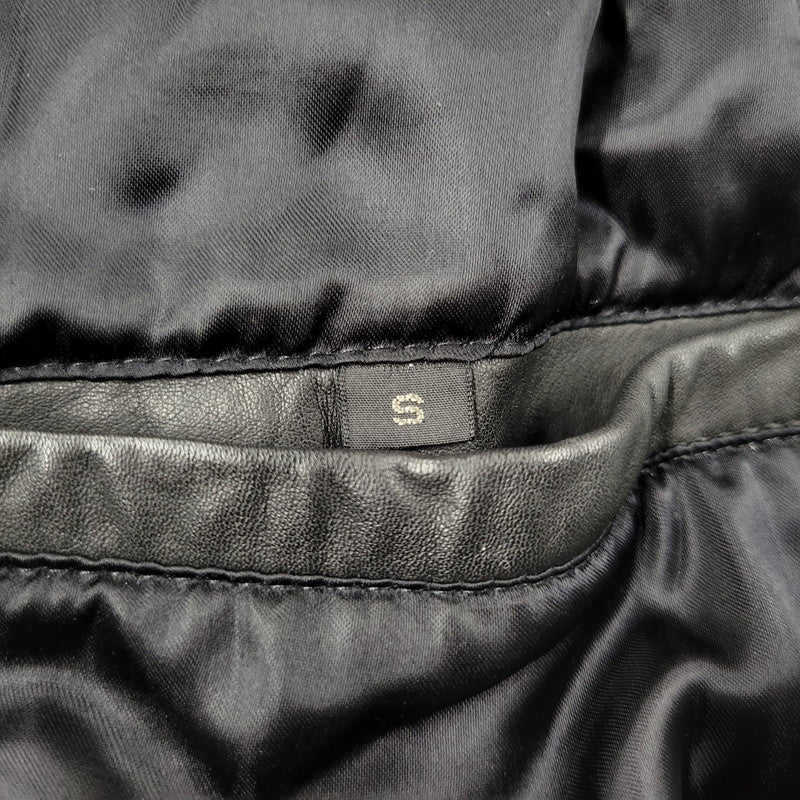 【中古品】【メンズ】 UNKNOWN DESTINATION アンノウン ディスティネーション EMBK-16 LEATHER COAT レザー コート アウター 146-251203-cs-10-izu サイズ：S カラー：ブラック 万代Net店
