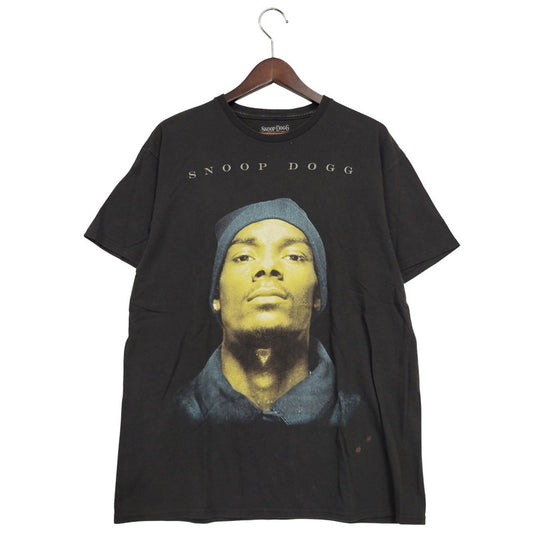 【中古品】【メンズ】 USED SNOOP DOGG c2017 RAP SS TEE スヌープドッグ ラップ ショートスリーブ Tシャツ 半袖 トップス 146-251203-as-03-izu サイズ：L カラー：ブラック 万代Net店