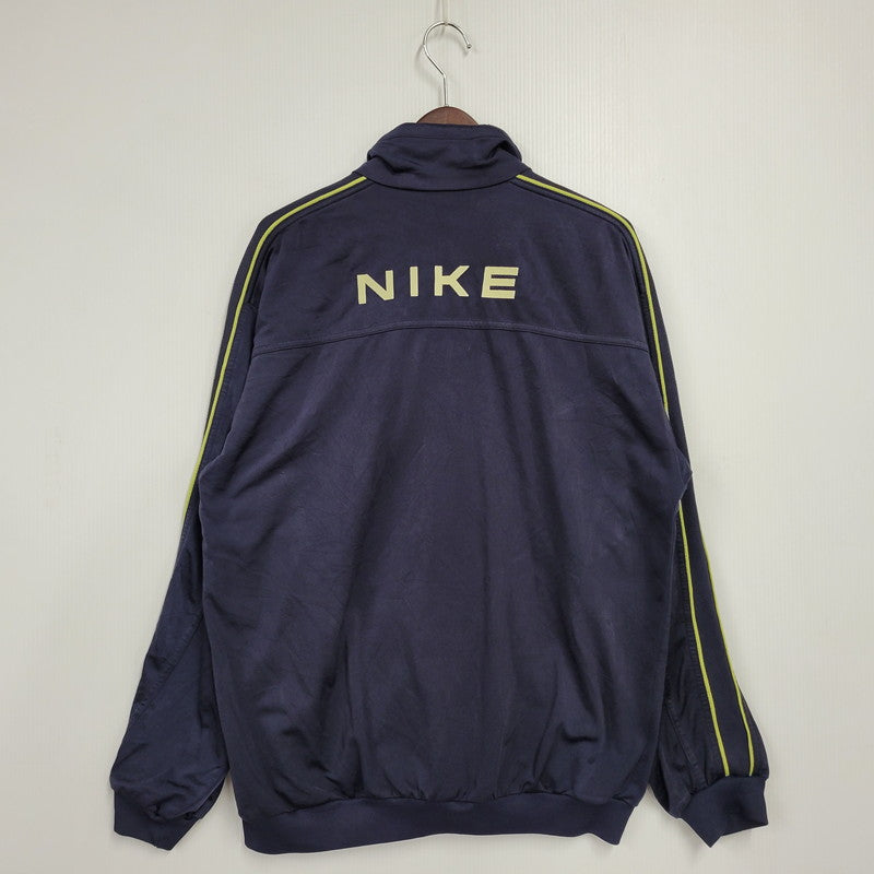 【中古品】【メンズ】 OLD NIKE オールド ナイキ 00S TRACK JACKET トラックジャケット 146-251203-cs-03-izu サイズ：M カラー：ネイビー 万代Net店