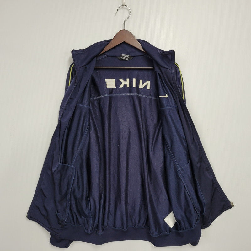 【中古品】【メンズ】 OLD NIKE オールド ナイキ 00S TRACK JACKET トラックジャケット 146-251203-cs-03-izu サイズ：M カラー：ネイビー 万代Net店