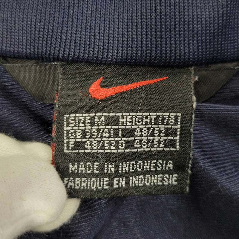 【中古品】【メンズ】 OLD NIKE オールド ナイキ 00S TRACK JACKET トラックジャケット 146-251203-cs-03-izu サイズ：M カラー：ネイビー 万代Net店