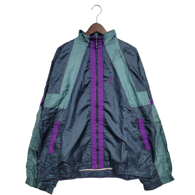 【現状渡し品】【メンズ】 OLD NIKE オールド ナイキ 銀タグ 90S NYLON JACKET ナイロン ジャケット アウター 146-251203-cs-05-izu サイズ：不明 カラー：マルチ 万代Net店