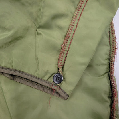 【中古品】【メンズ】 L.L.Bean エルエルビーン H147 USA製 80S CHECK LINER DUCK HUNTING JACKET チェック ライナー ダック ハンティング ジャケット アウター 146-251125-cs-10-izu サイズ：M カラー：グリーン 万代Net店