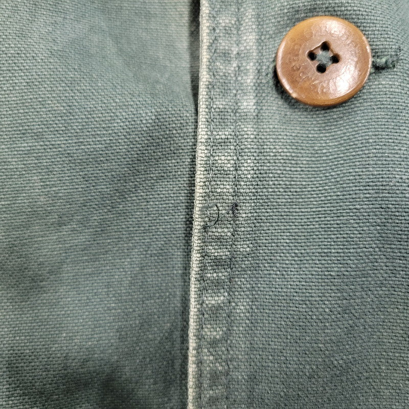 【中古品】【メンズ】 L.L.Bean エルエルビーン H147 USA製 80S CHECK LINER DUCK HUNTING JACKET チェック ライナー ダック ハンティング ジャケット アウター 146-251125-cs-10-izu サイズ：M カラー：グリーン 万代Net店