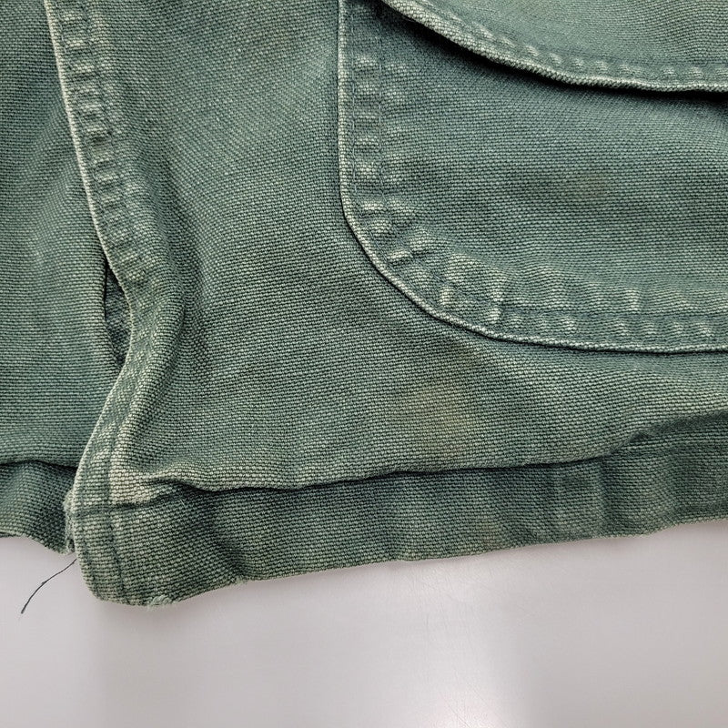 【中古品】【メンズ】 L.L.Bean エルエルビーン H147 USA製 80S CHECK LINER DUCK HUNTING JACKET チェック ライナー ダック ハンティング ジャケット アウター 146-251125-cs-10-izu サイズ：M カラー：グリーン 万代Net店